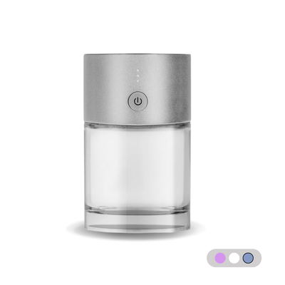 أصغر معطر جو  مع  زيت عطري سعة 100 مل من ورد سنت