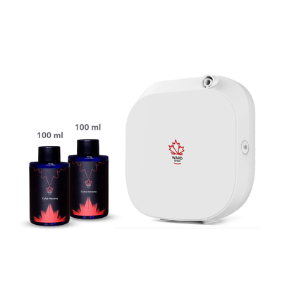 Ward Scent diffuser with 1 aromatic oil 100ml - White